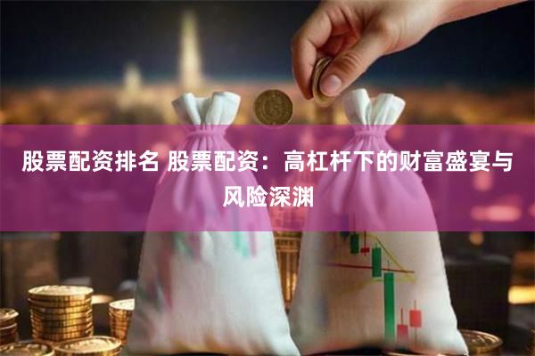 股票配资排名 股票配资：高杠杆下的财富盛宴与风险深渊